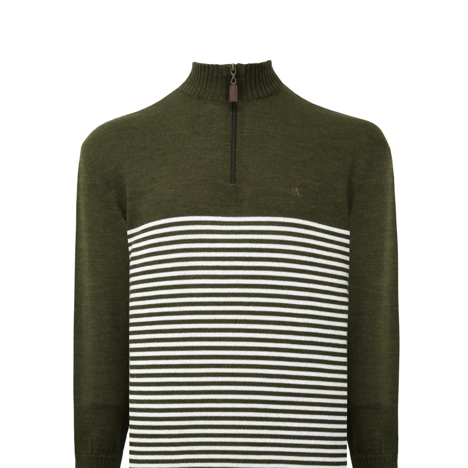 Manchester Suéter Cuello Mock Zipper Lana - Acrílico - Manchester