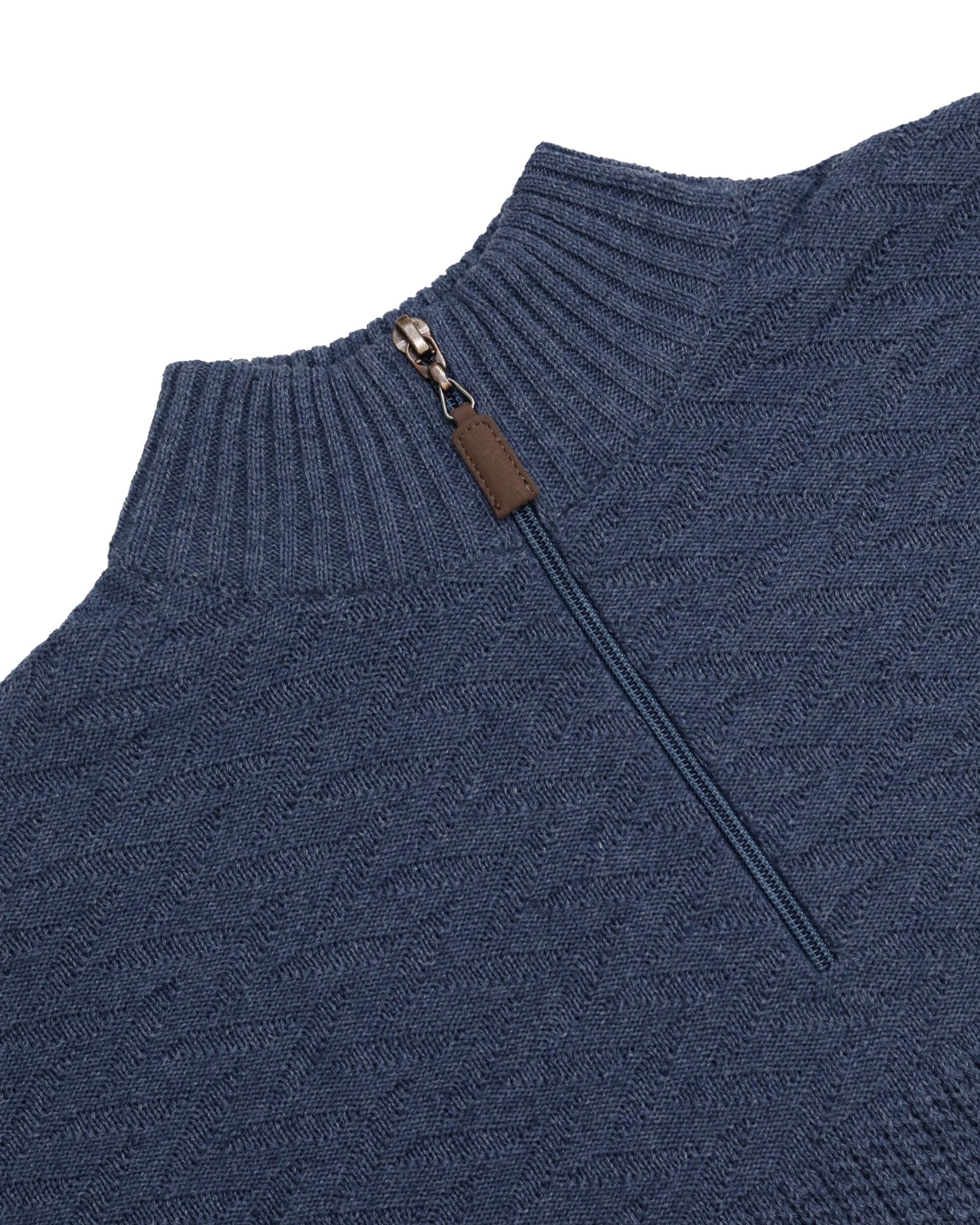 Manchester Suéter Pullover Cuello Zip - Manchester