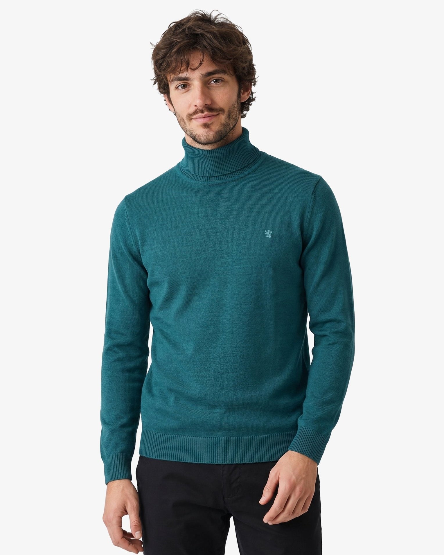Manchester Sweater con Cuello Tortuga - Manchester