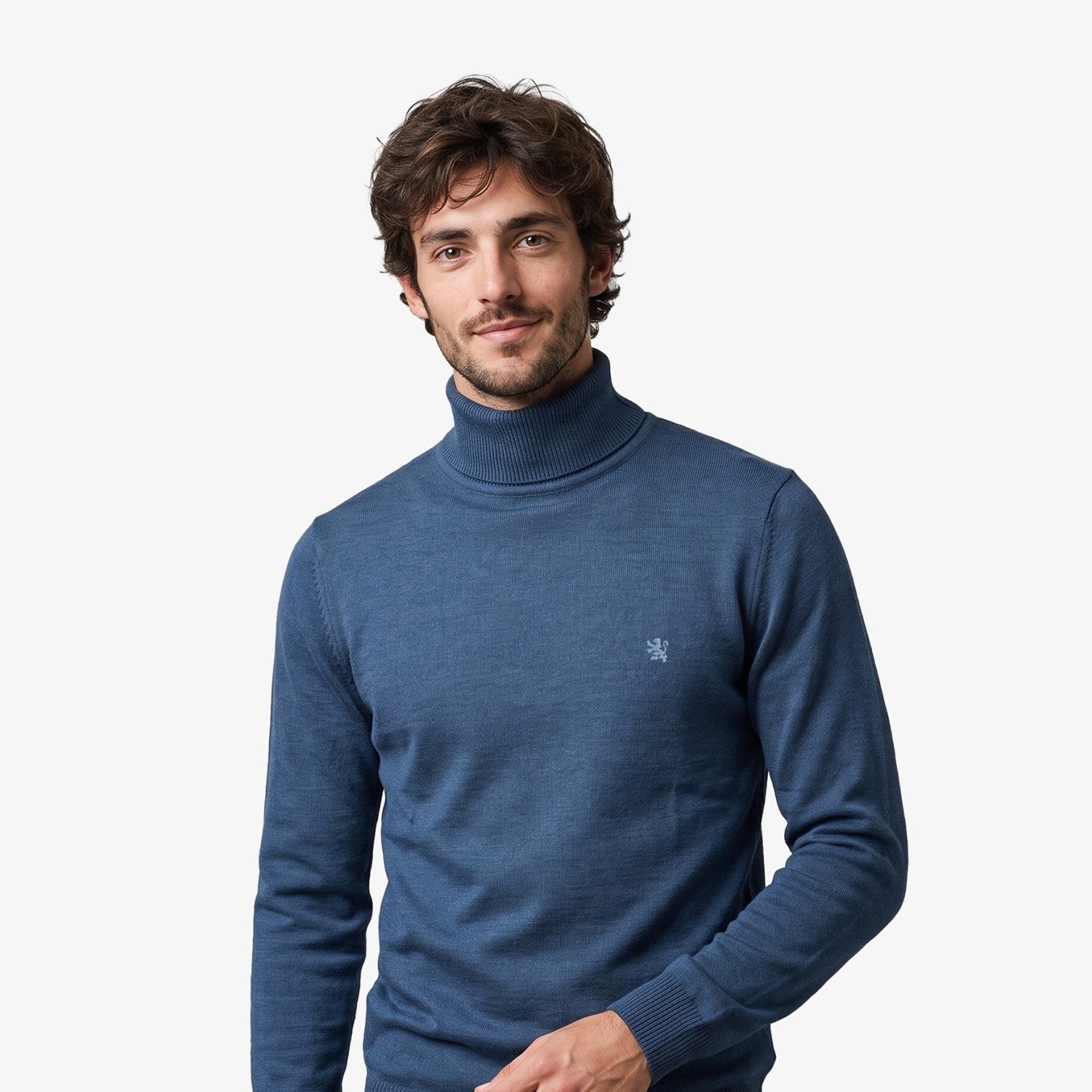 Manchester Sweater con Cuello Tortuga - Manchester