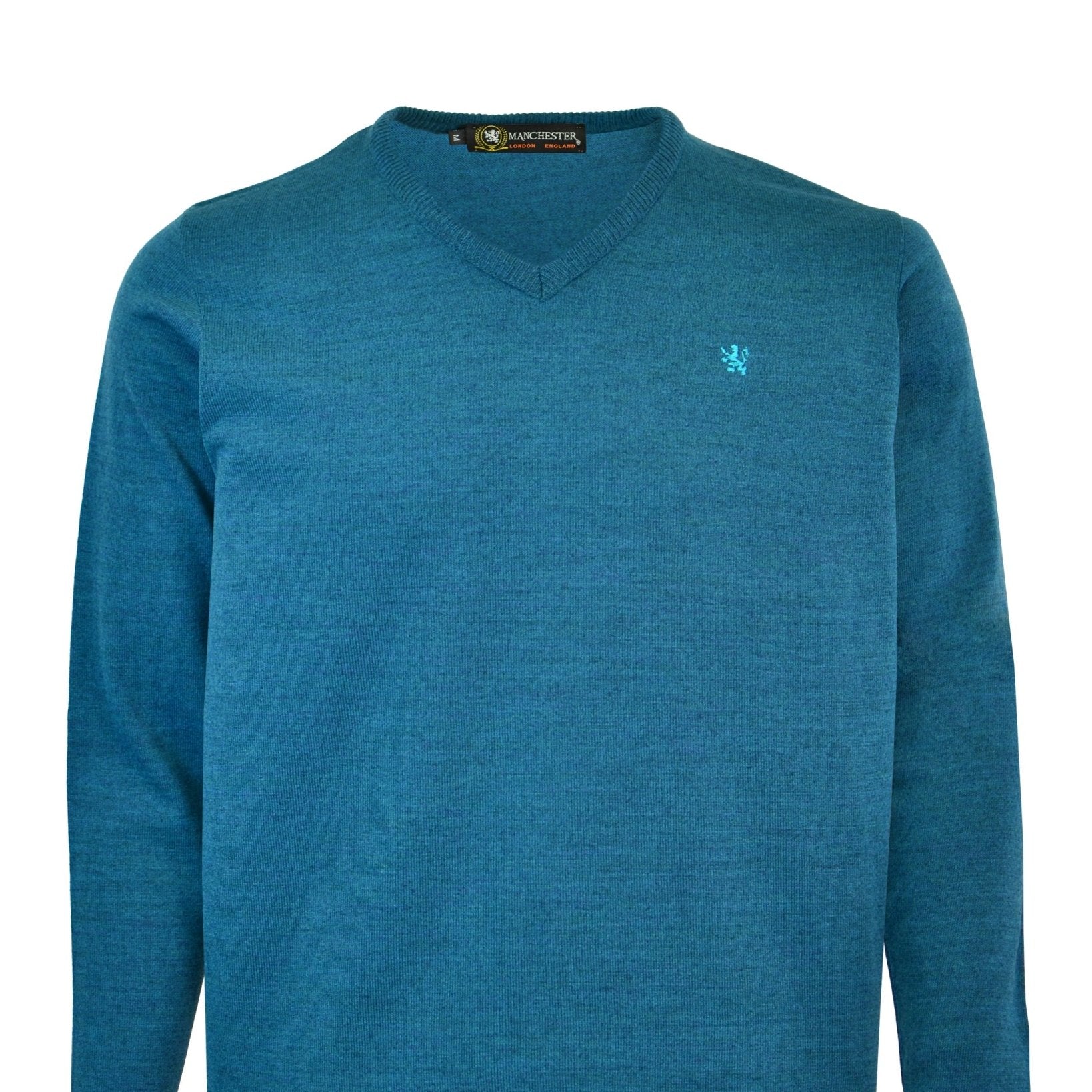 Manchester Sweater con Cuello V Elegante - Manchester