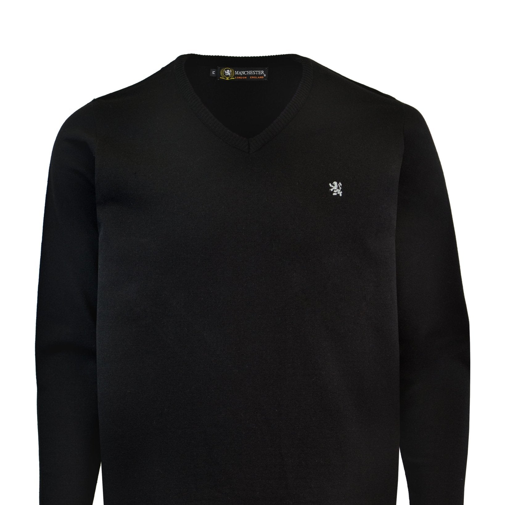 Manchester Sweater con Cuello V Elegante - Manchester