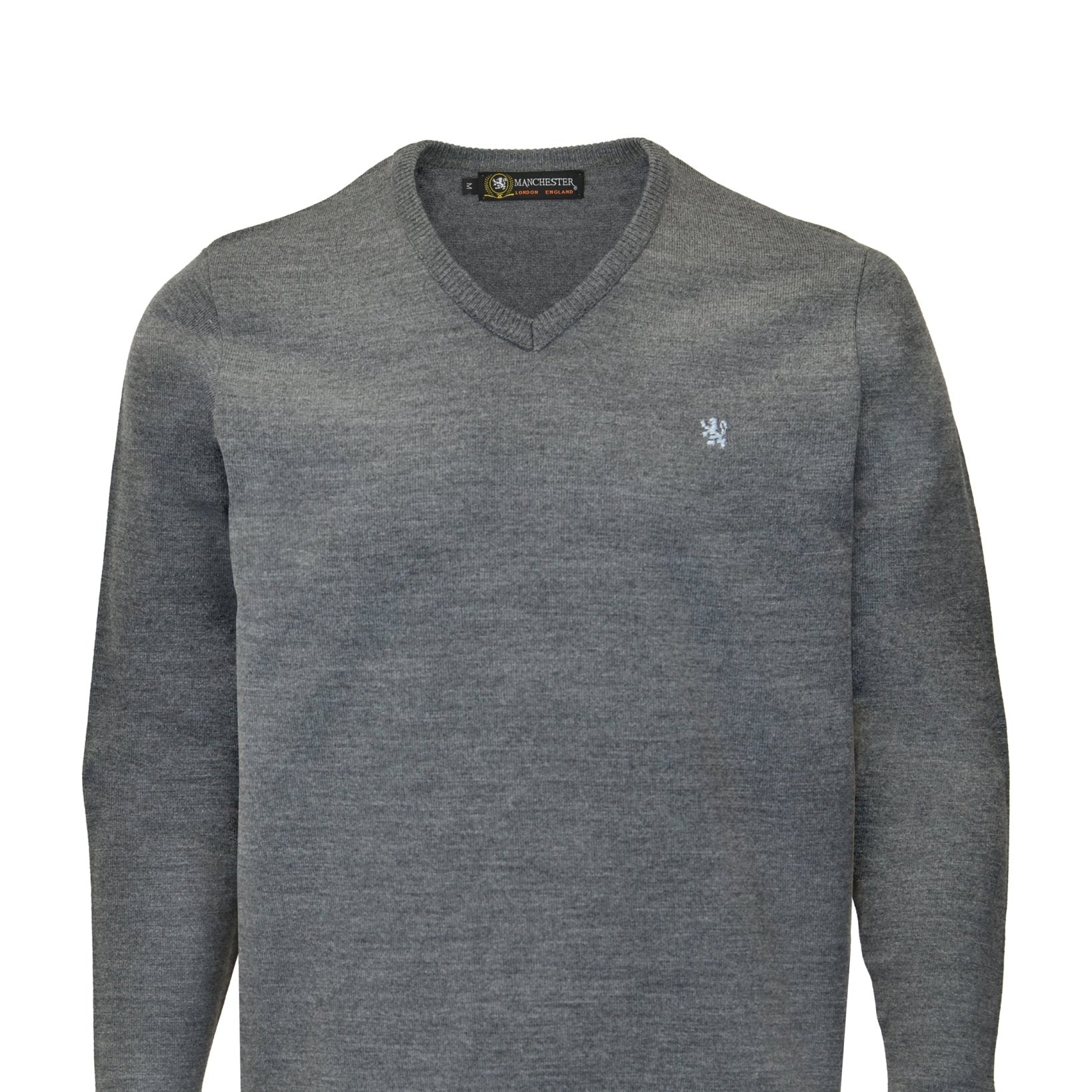 Manchester Sweater con Cuello V Elegante - Manchester