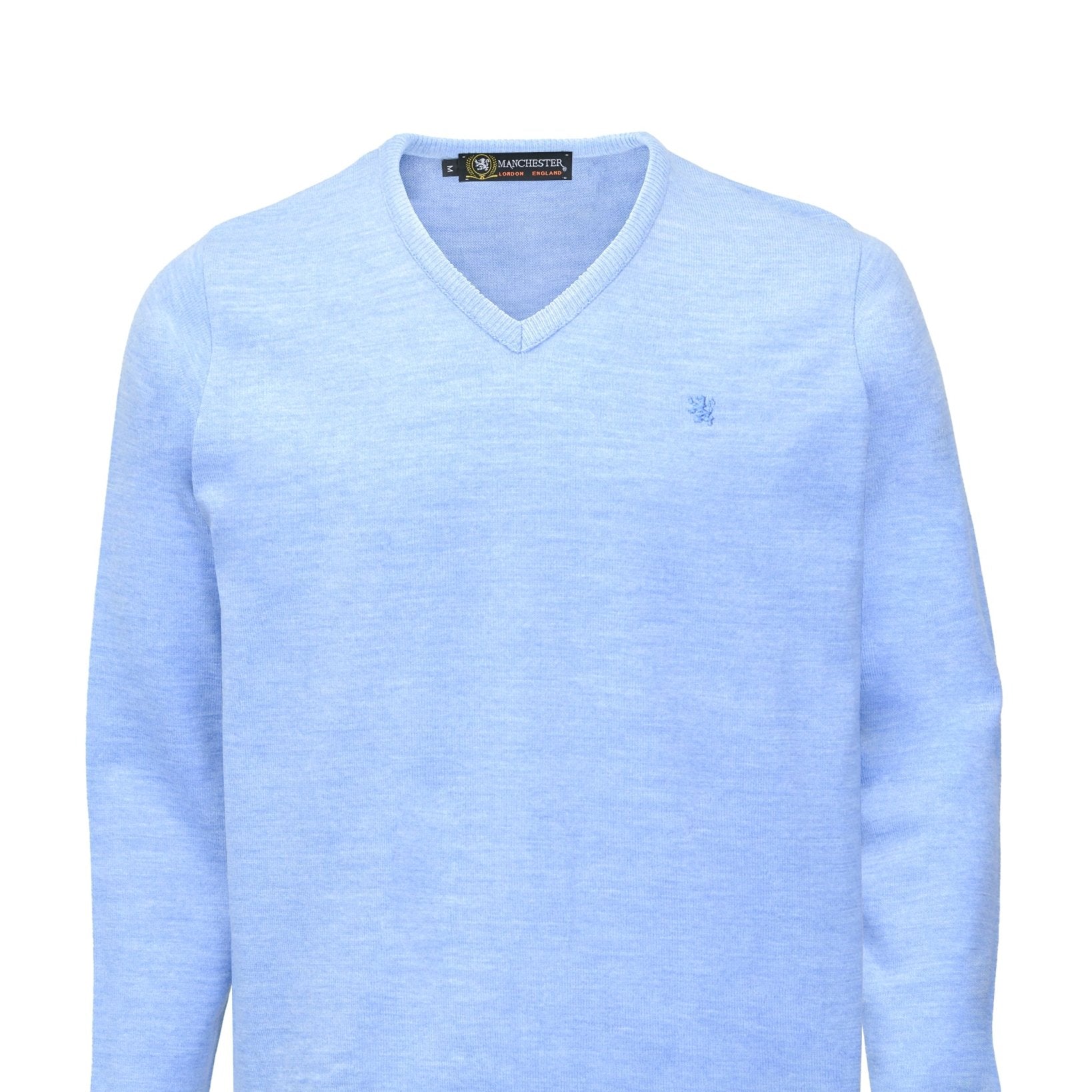 Manchester Sweater con Cuello V Elegante - Manchester