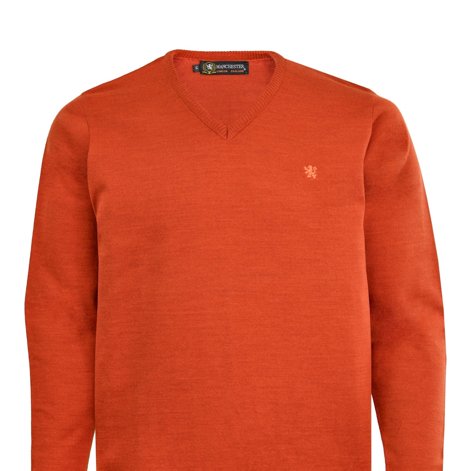 Manchester Sweater con Cuello V Elegante - Manchester