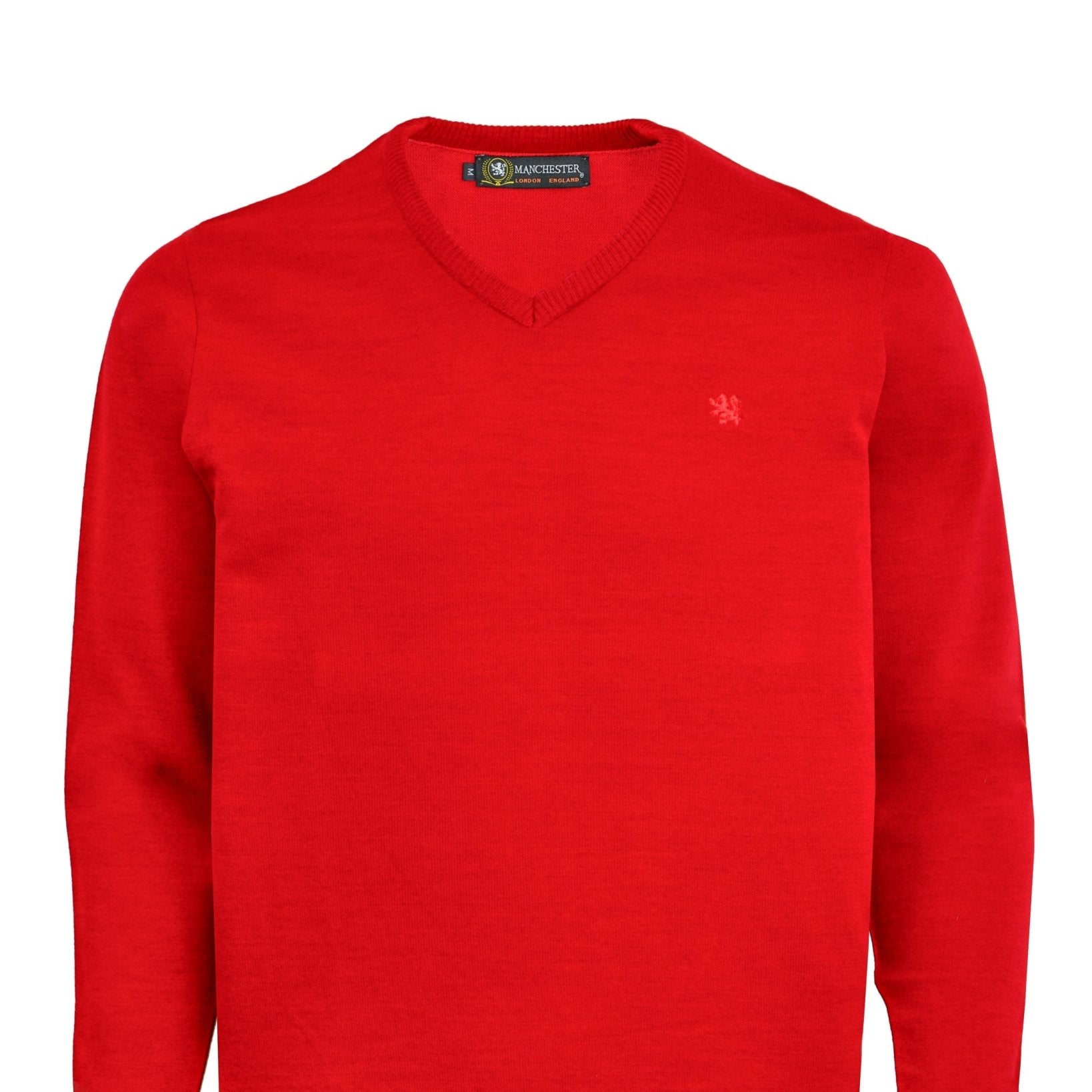 Manchester Sweater con Cuello V Elegante - Manchester