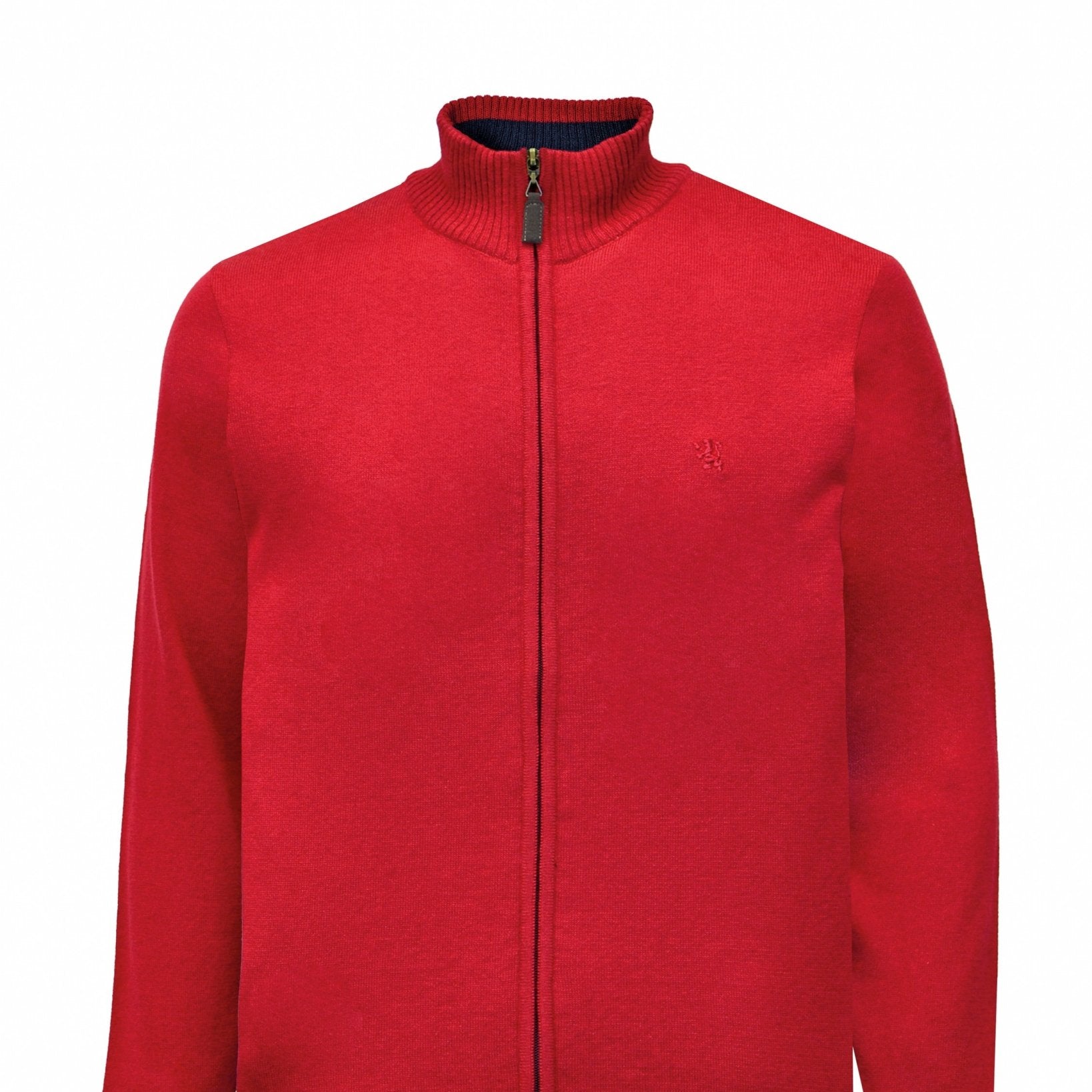 Manchester Sweater con Zipper y Cuello Mock - Manchester