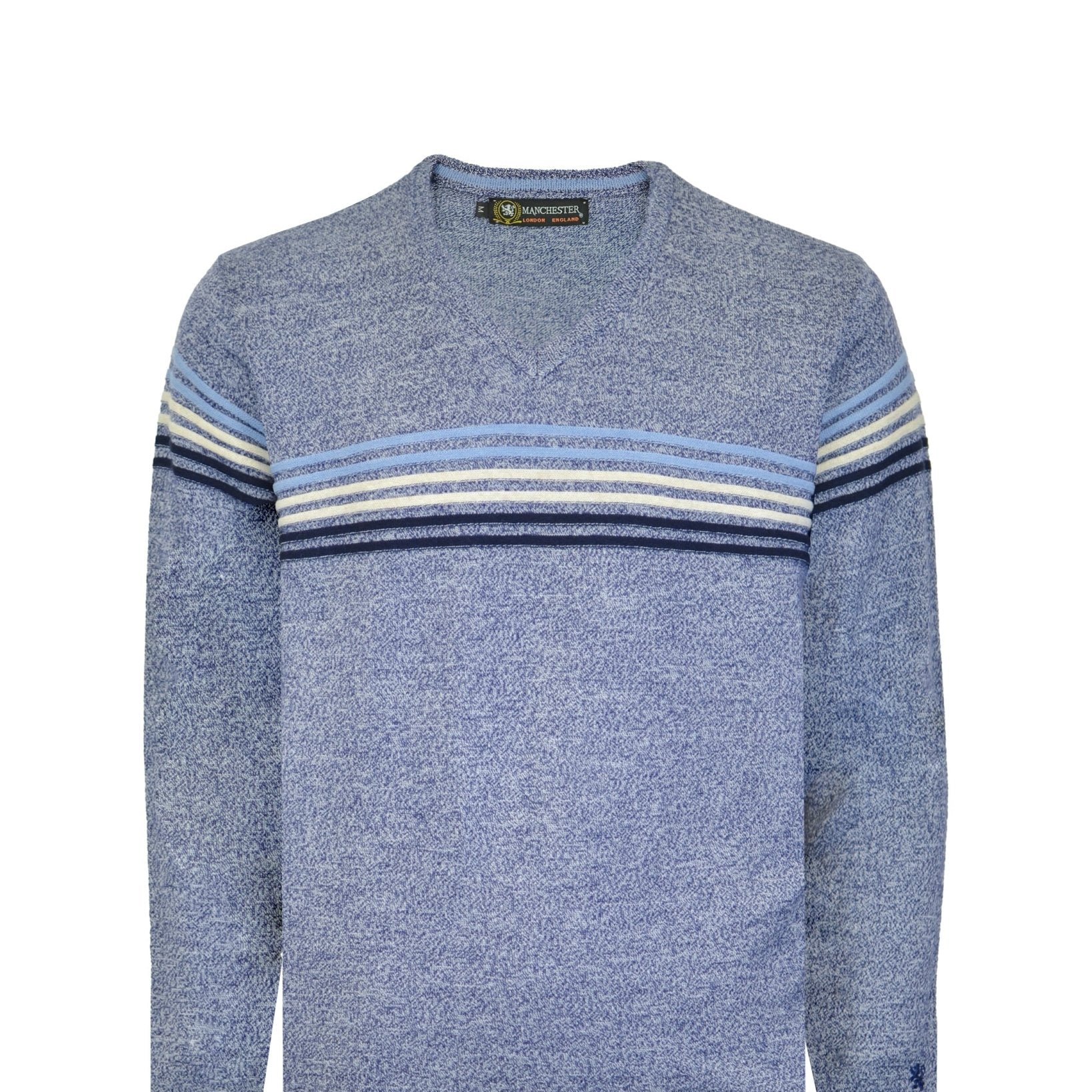 Manchester Sweater de Punto Rayas Horizontales Lana y Acrílico - Manchester