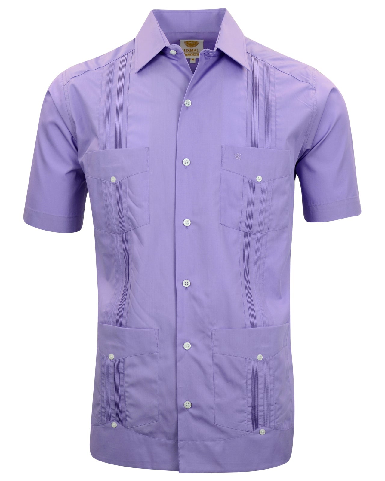 Uxmal By Manchester Guayabera Lisa 55% Algodón / 45% Poliéster - Manchester