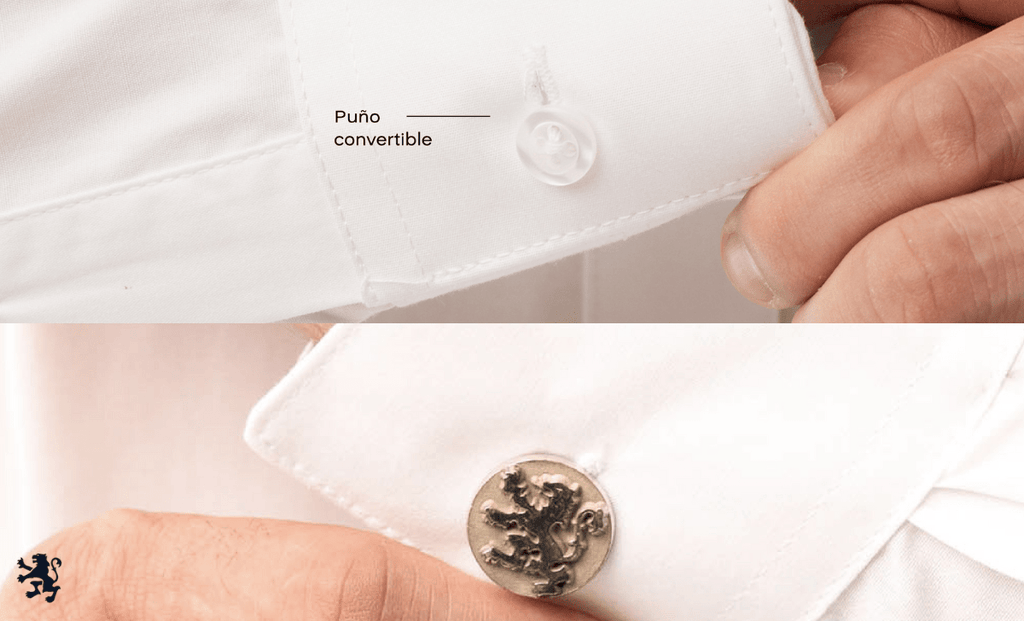 Camisas con puños convertibles: usa gemelos más fácilmente - Manchester