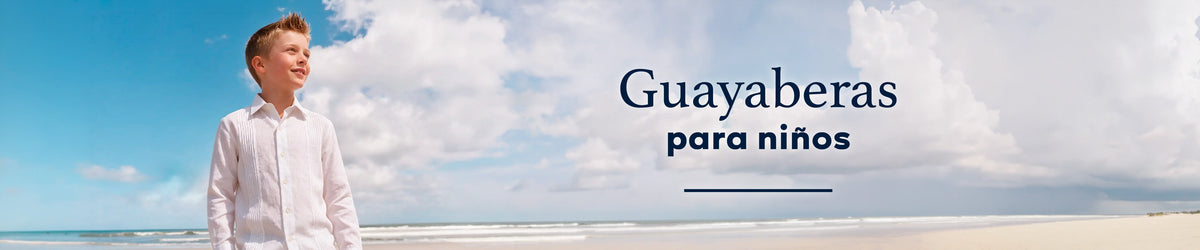 Guayaberas para Niño - Manchester