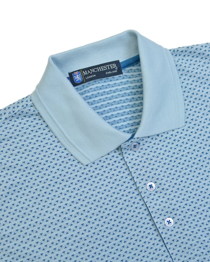 Manchester Camisa Polo en Algodón Supima Regular Fit Vista Cuello Clasico