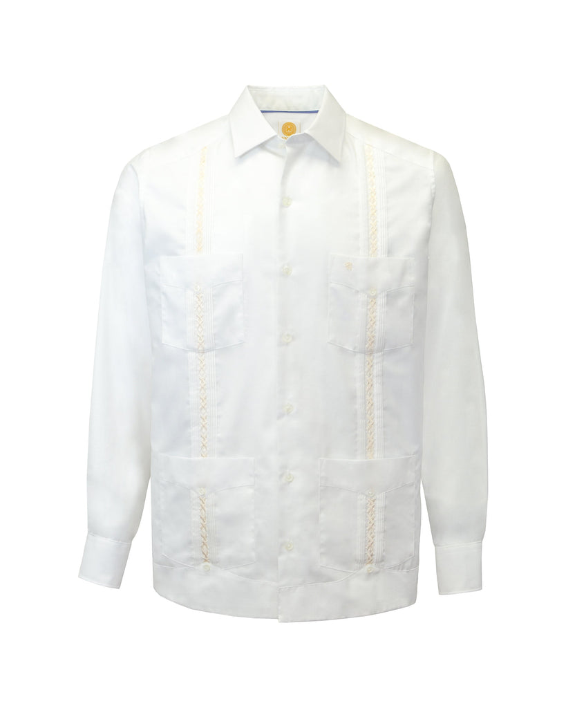 {"altText": "Vista Frontal Manchester Guayabera Mezcla Algodon- Poliester con Bordado Entrelazado y Alforzas", "color": "BLANCO", "url": "https://cdn.shopify.com/s/files/1/0762/6925/7013/files/3332-Y_-1.jpg?v=1696958496"}