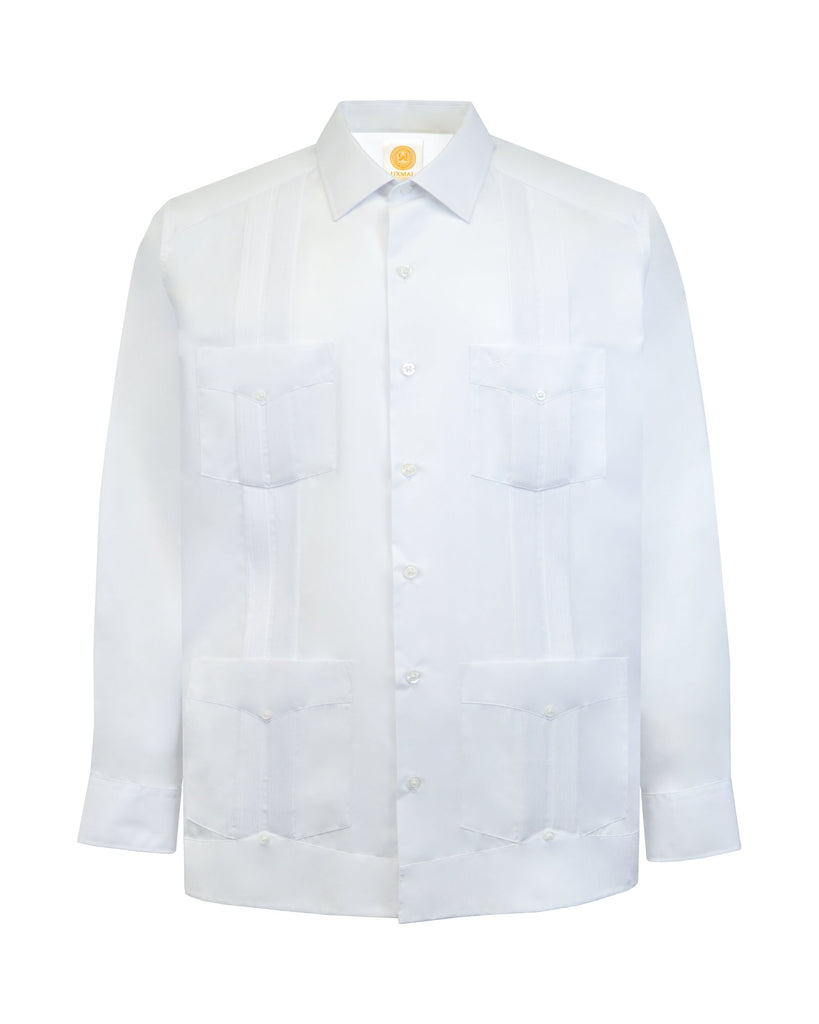 Guayabera Manchester Cuatro Bolsillos Tradicionales