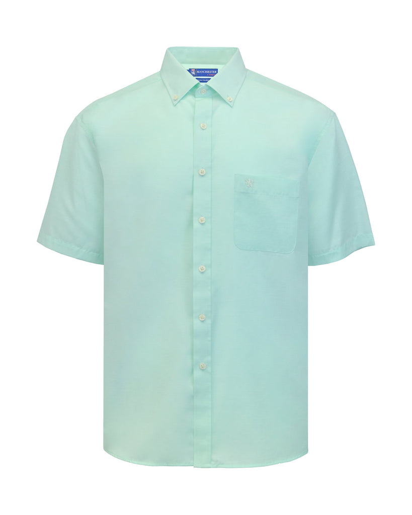 {"altText": "Manchester Camisa Manga Corta Regular Fit con Algod\u00f3n y Poli\u00e9ster Vista Frontal en Menta", "color": "MENTA", "url": "https://cdn.shopify.com/s/files/1/0762/6925/7013/files/4001-C_MENTA_1.jpg?v=1702320019"}