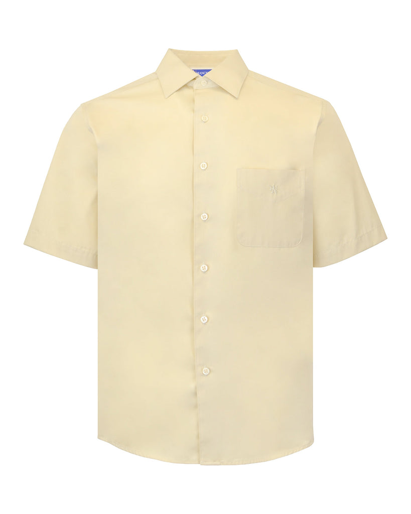 Manchester Camisa Casual un Bolsillo Vista Frontal en Arena