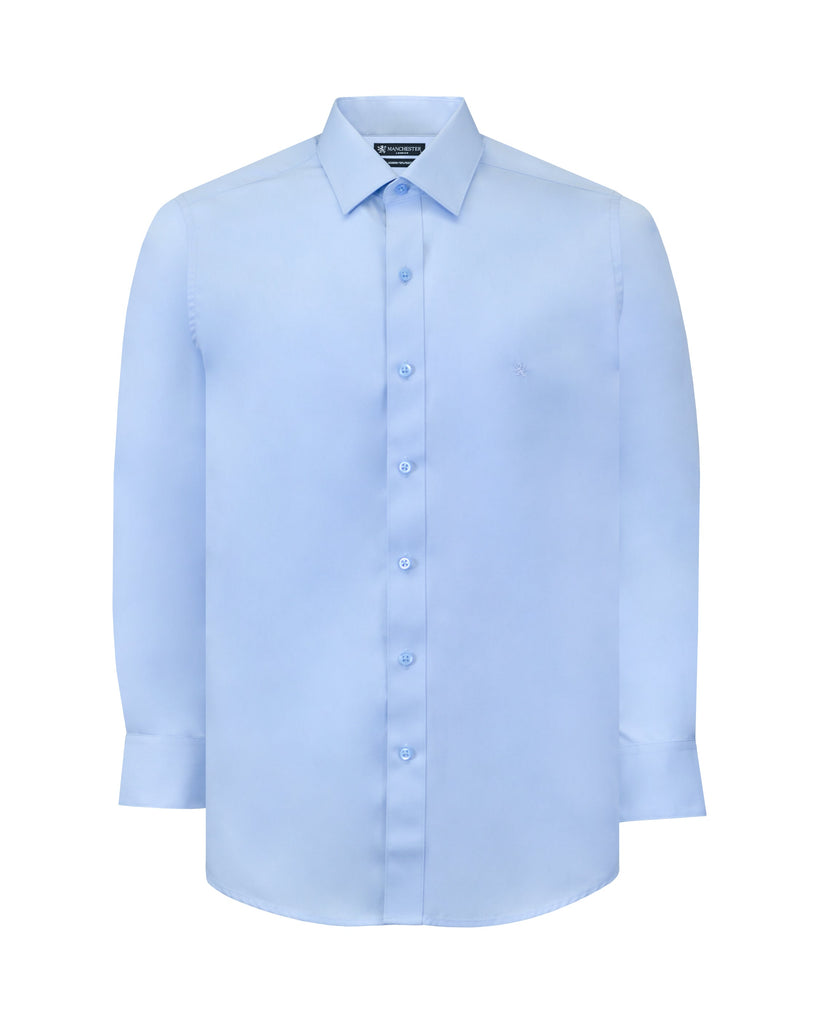 {"altText": "Manchester Camisa de Vestir en Azul Regular Fit con Cuello Ajustable en Algod\u00f3n y Poli\u00e9ster Vista Frontal", "color": "AZUL", "url": "https://cdn.shopify.com/s/files/1/0762/6925/7013/files/5050-A_Azul_1.jpg?v=1709658054"}