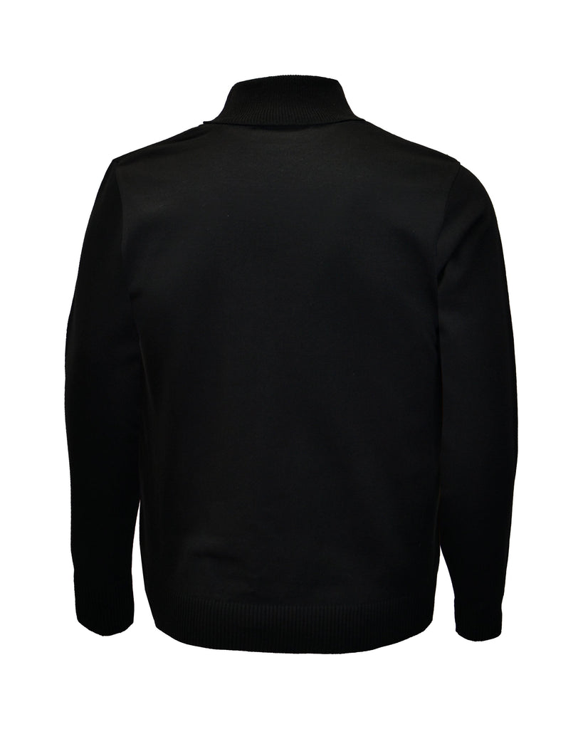 Manchester Sueter Slim Fit en Acrilico Vista Cuello de Tortuga Espalda