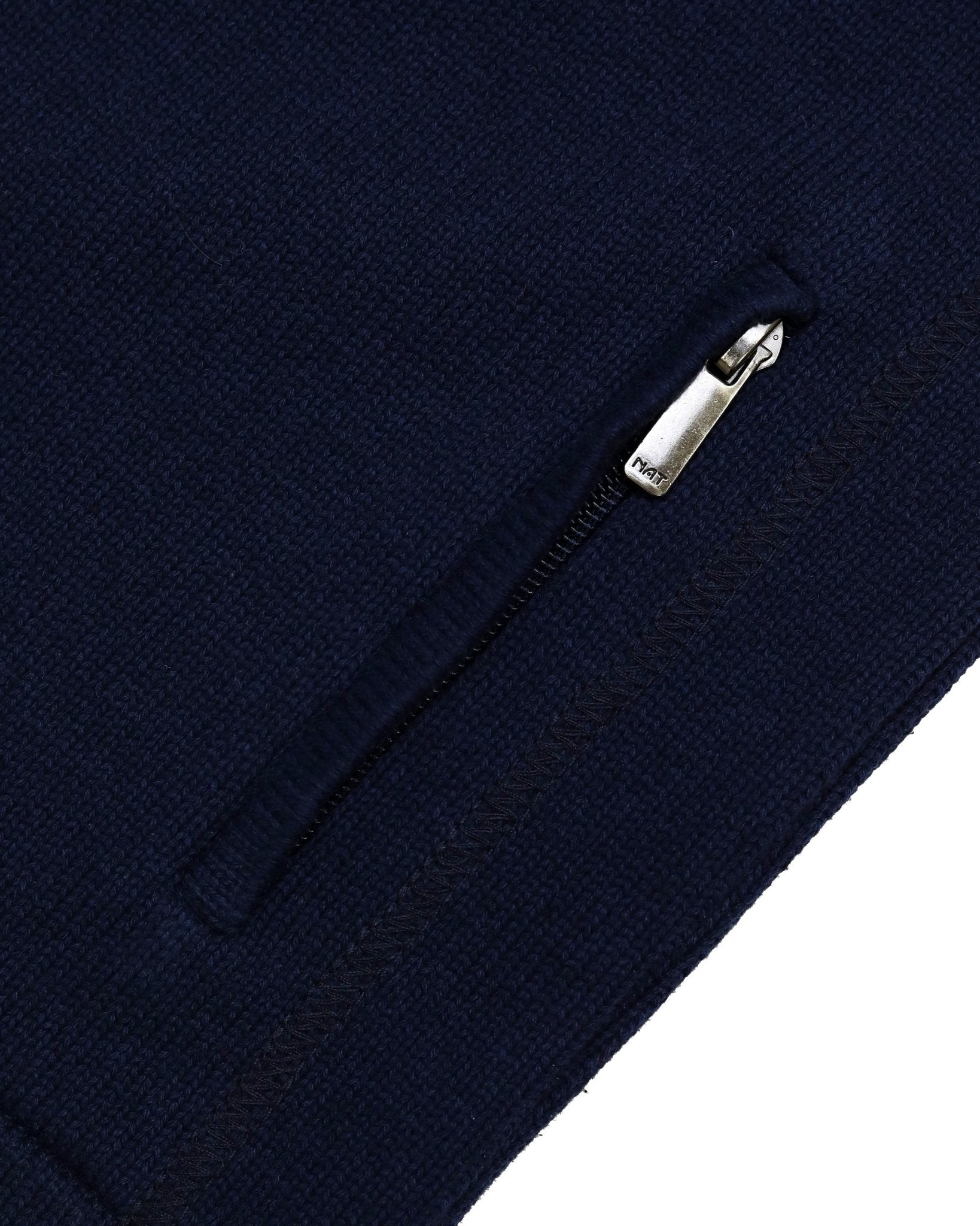 Manchester Junior Sweater Liso a Punto color marino para niño