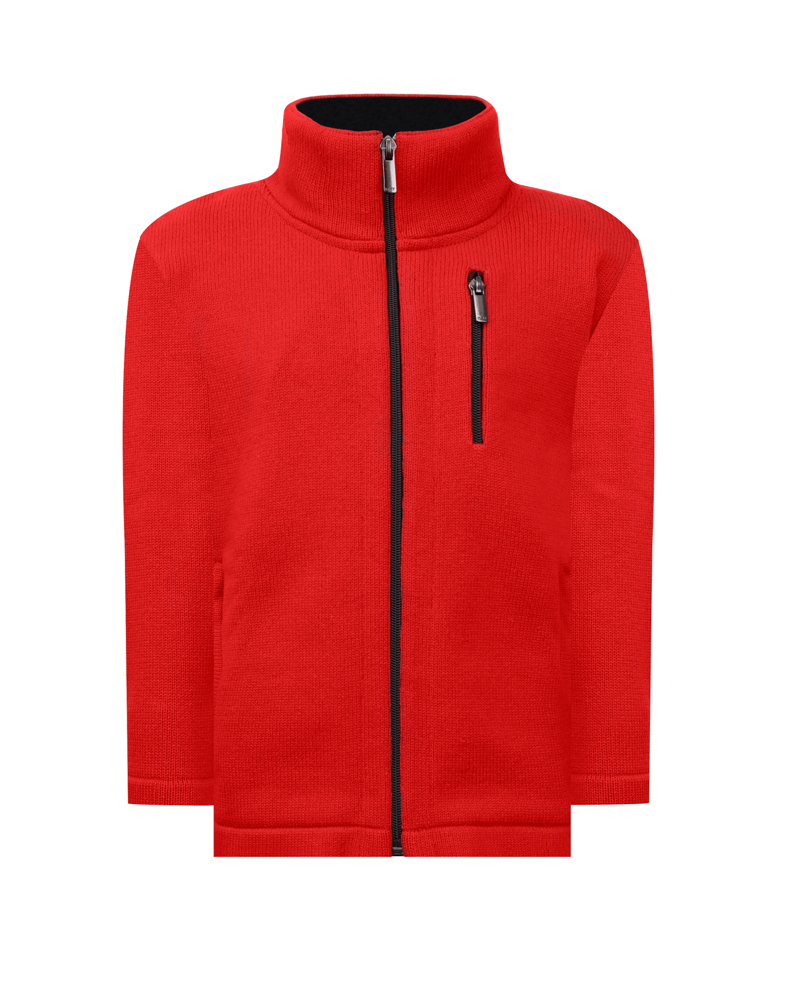 Manchester Junior Sweater Liso a Punto color rojo para niño