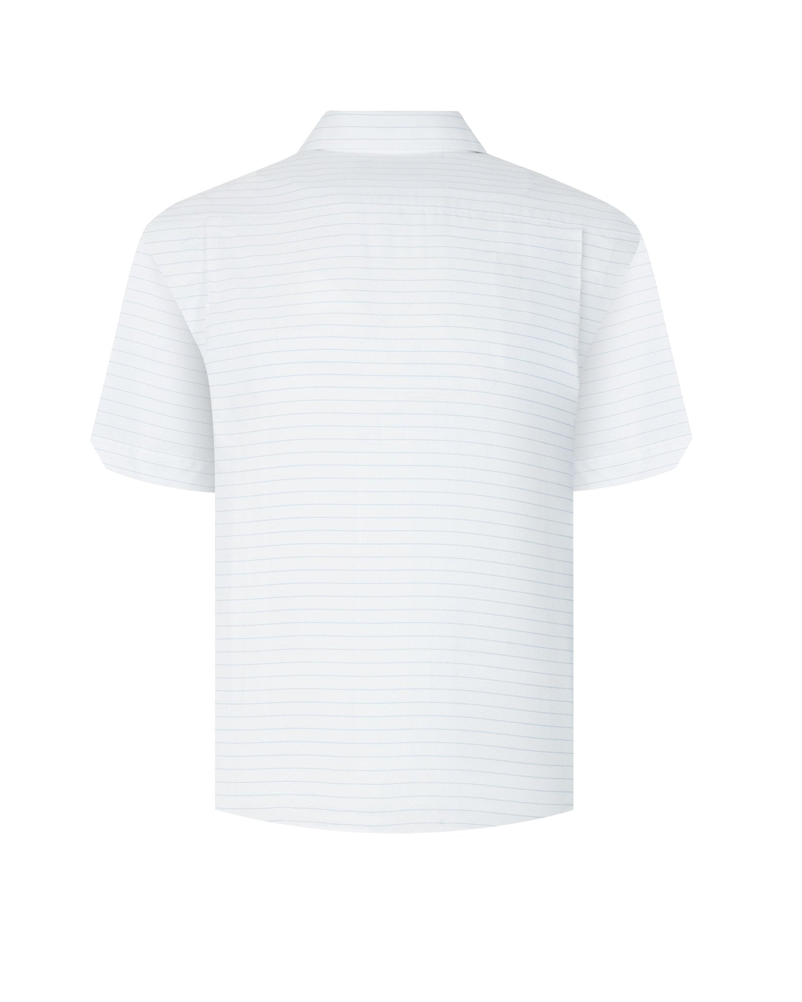 Manchester Camisa Casual Tipo Chazarilla Diseño de Rayas con Doble Bolsillo - Manchester