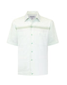 Manchester Camisa Casual Tipo Chazarilla Diseño de Rayas con Doble Bolsillo - Manchester