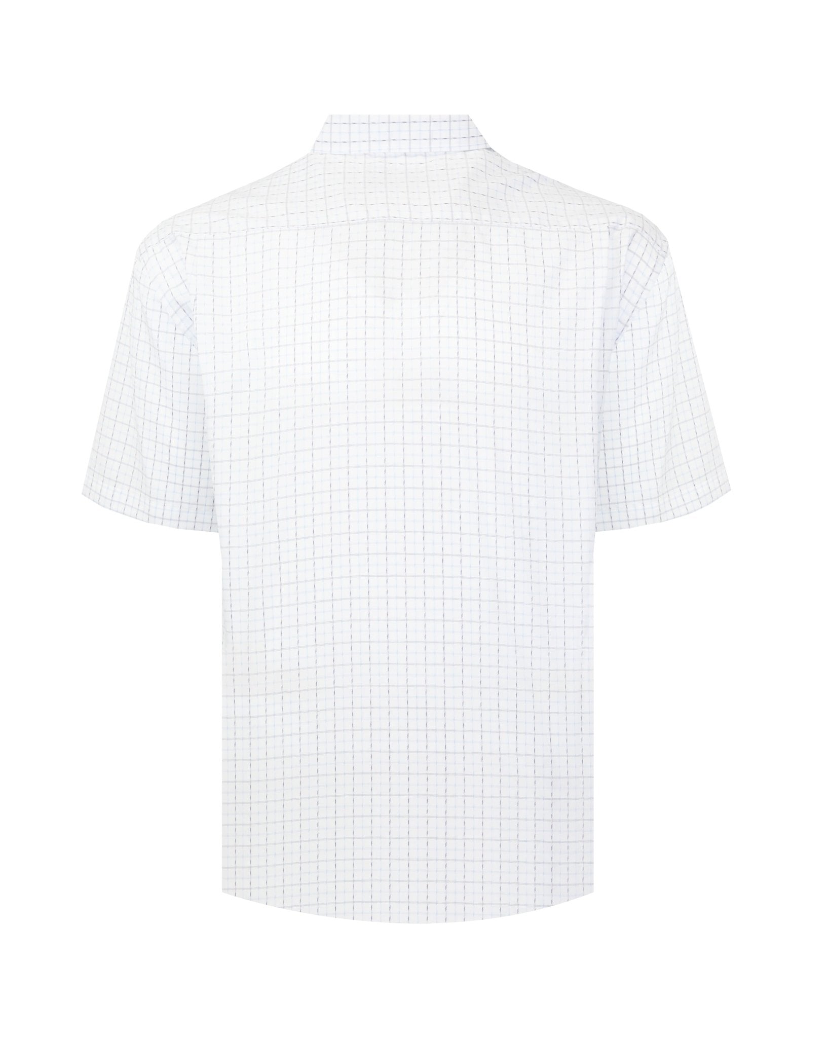 Manchester Camisa Casual Manga Corta Cuadrícula - Manchester