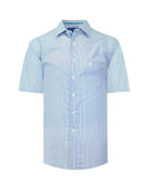Manchester Camisa Casual Rayas - Manga Corta - Manchester