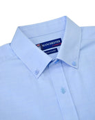 Manchester Camisa Casual Algodón y Poliéster color cielo para hombre