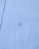 Manchester Camisa Casual Algodón y Poliéster color cielo para hombre