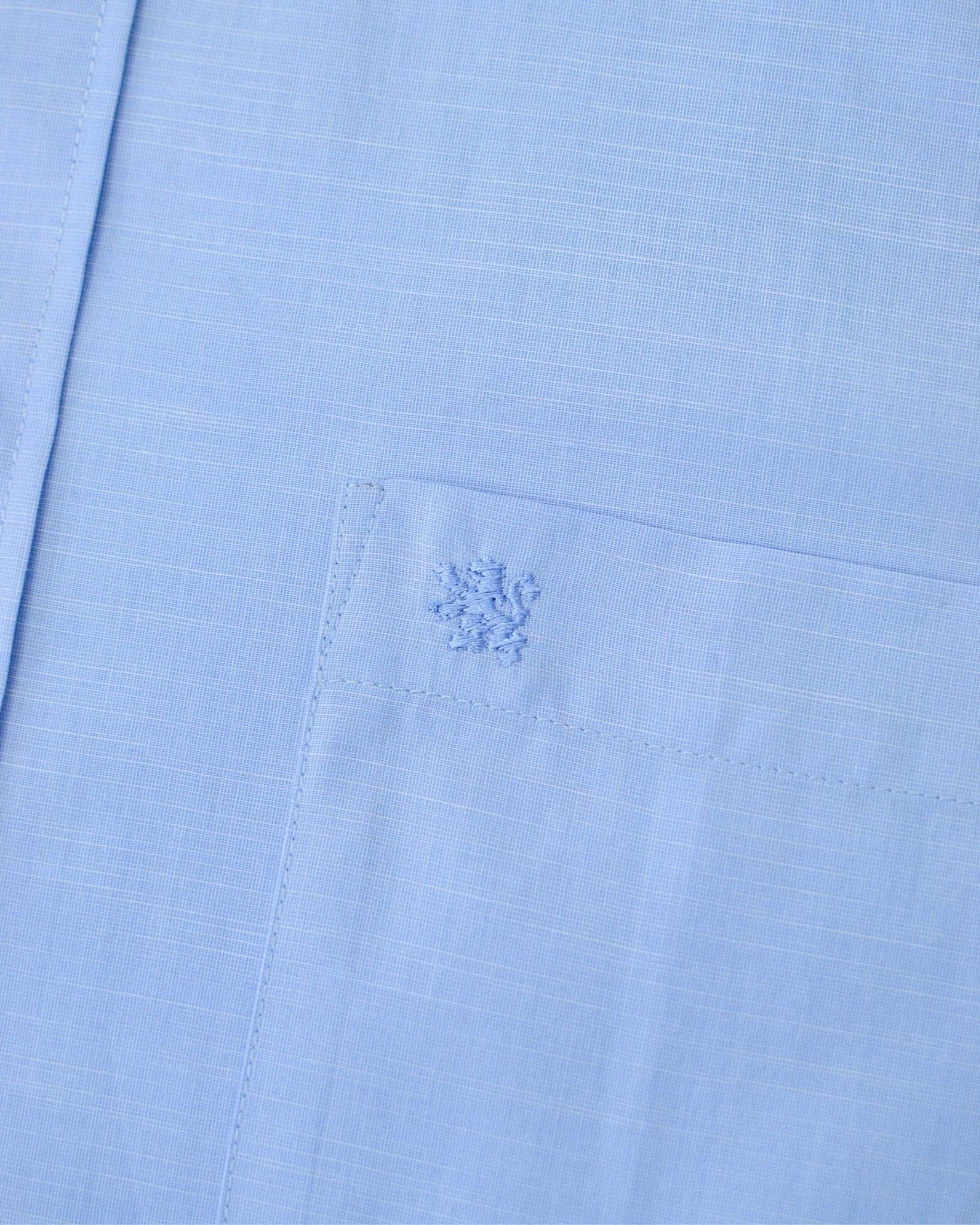 Manchester Camisa Casual Algodón y Poliéster color cielo para hombre