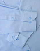 Manchester Camisa Casual Algodón y Poliéster color cielo para hombre
