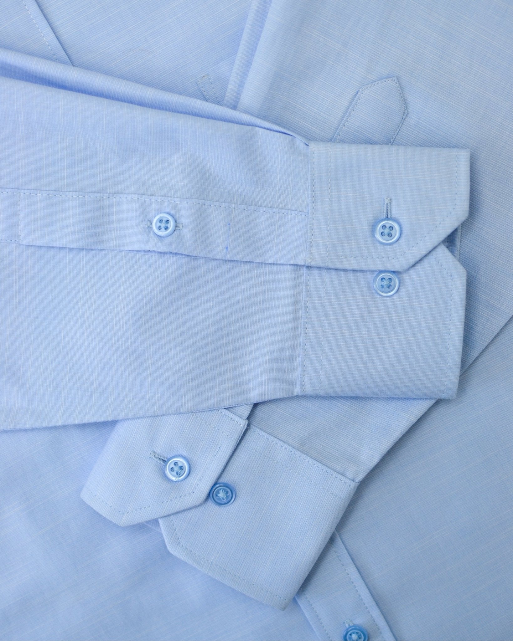 Manchester Camisa Casual Algodón y Poliéster color cielo para hombre