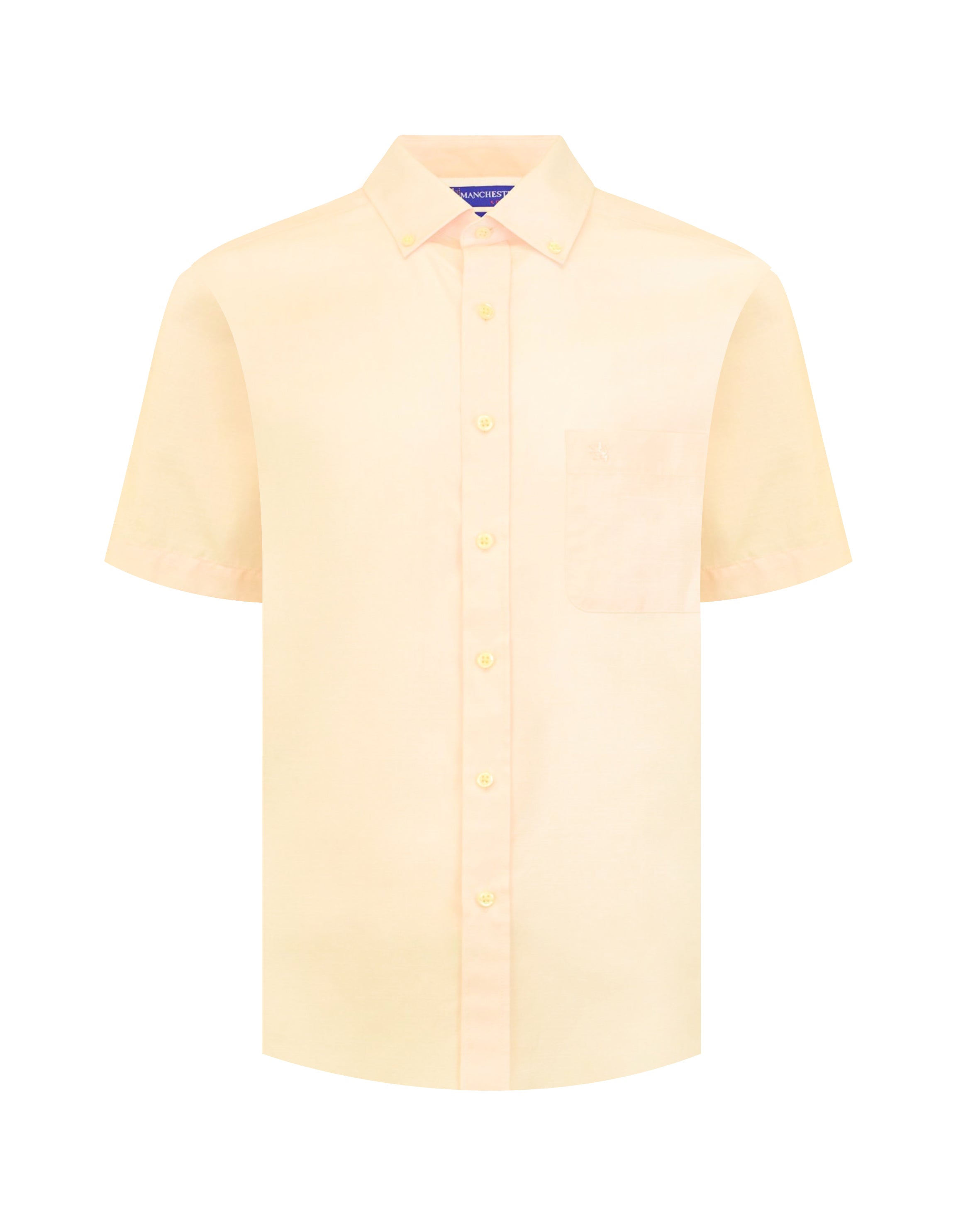 Manchester Camisa Casual Algodón y Poliéster color trigo para hombre