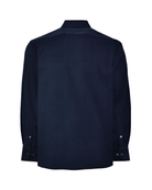 Manchester Camisa de Micropana en Algodon color marino para hombre