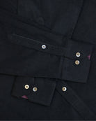 Manchester Camisa de Micropana en Algodon color negro para hombre