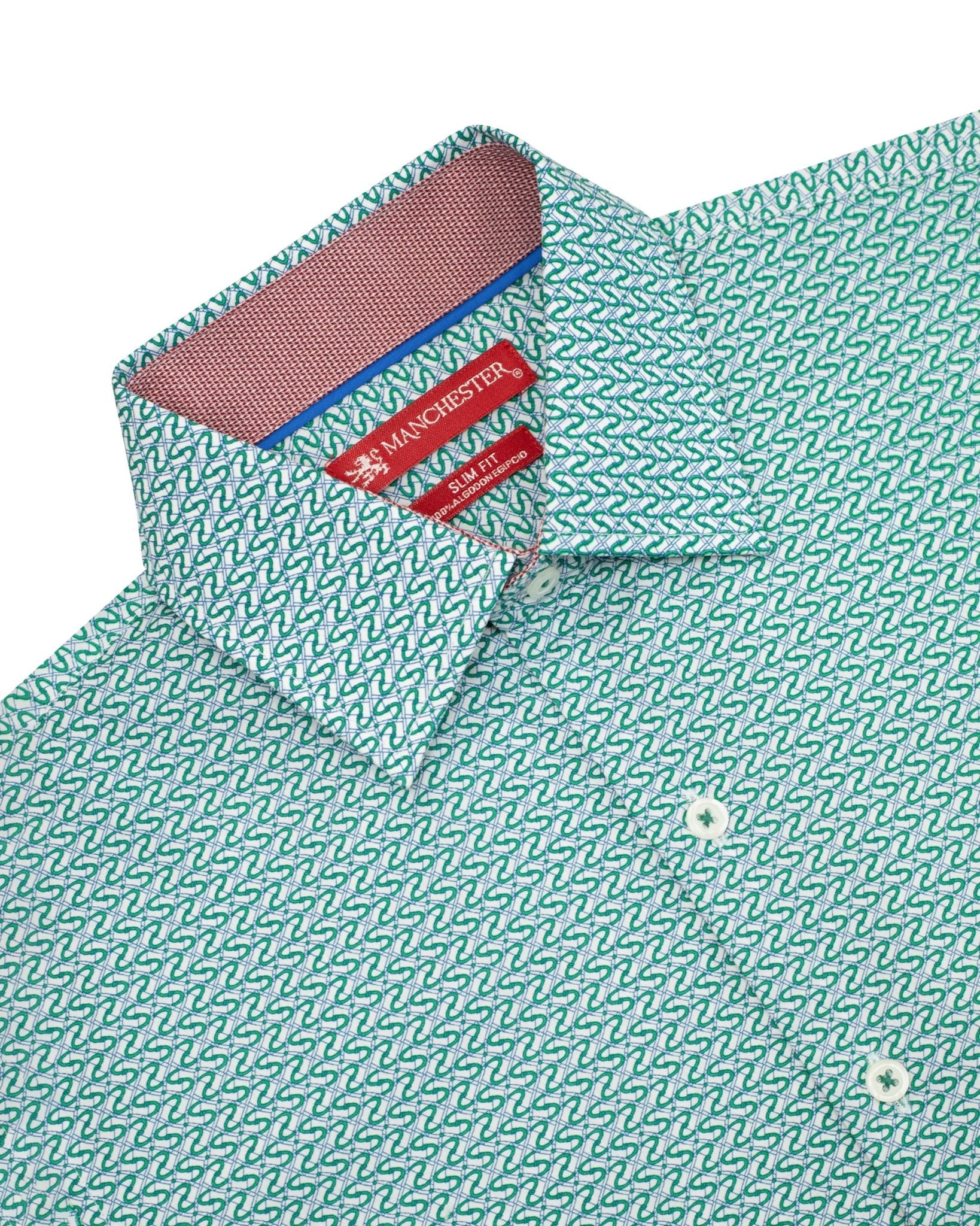 Manchester Camisa Casual Slim Fit Algodón Puro - Manga Larga - Manchester
