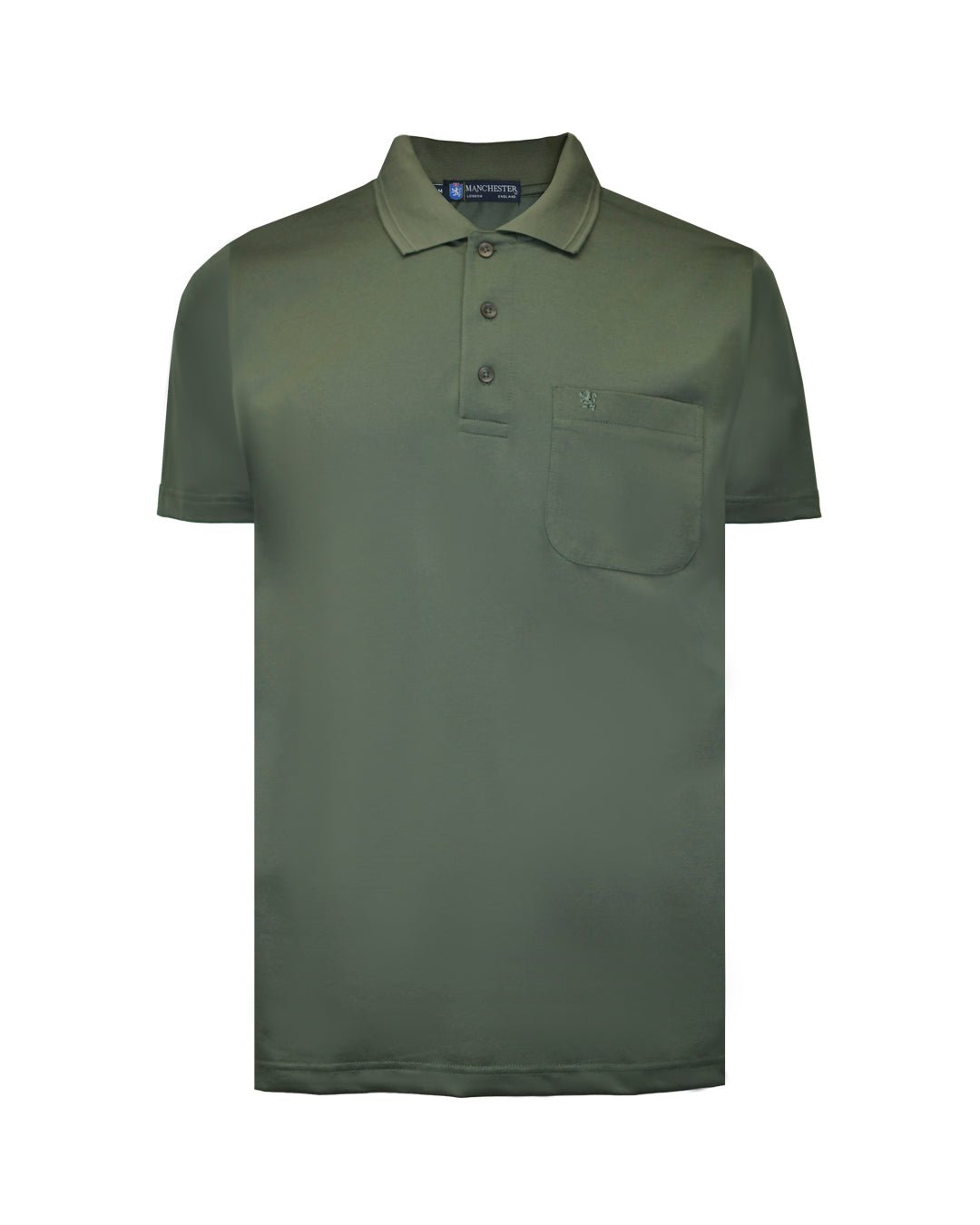 Manchester Playera Tipo Polo Lisa Poliéster y Algodón - Manchester