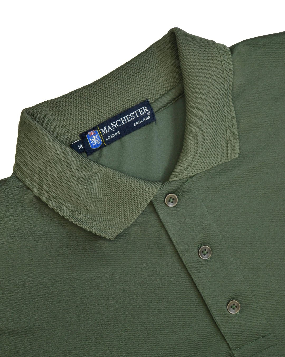 Manchester Playera Tipo Polo Lisa Poliéster y Algodón - Manchester