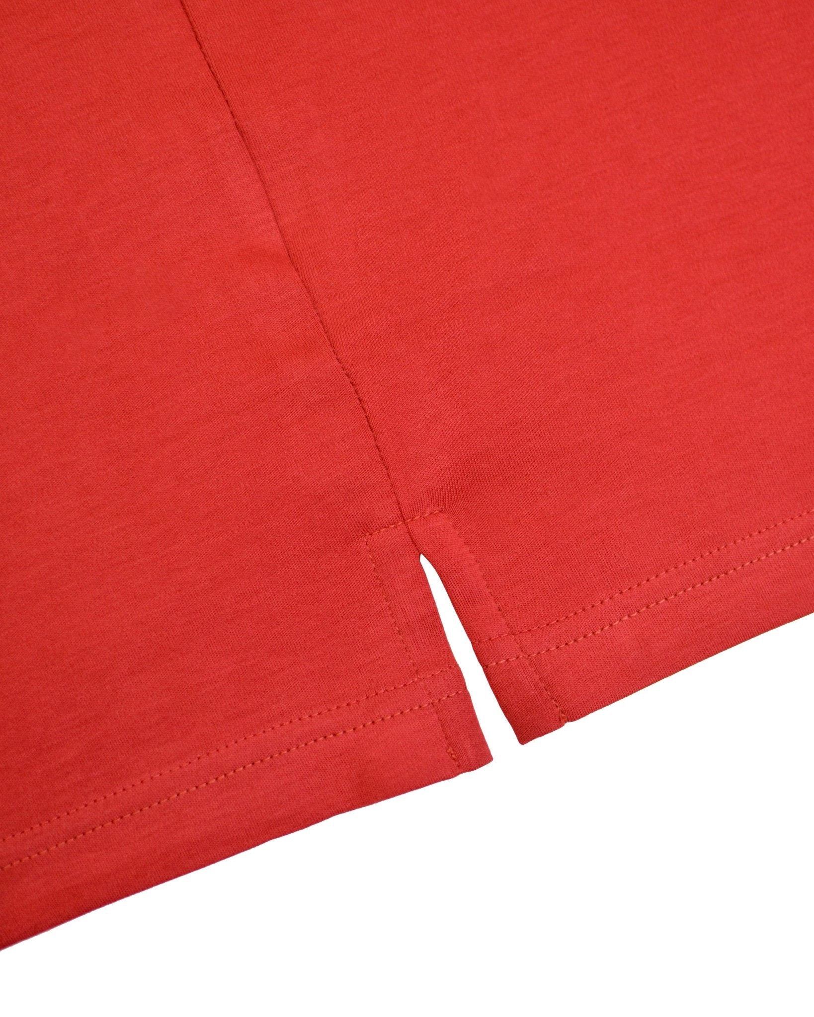 Manchester Playera Polo Lisa 100% Algodón Supima - Manga Corta color rojo para hombre