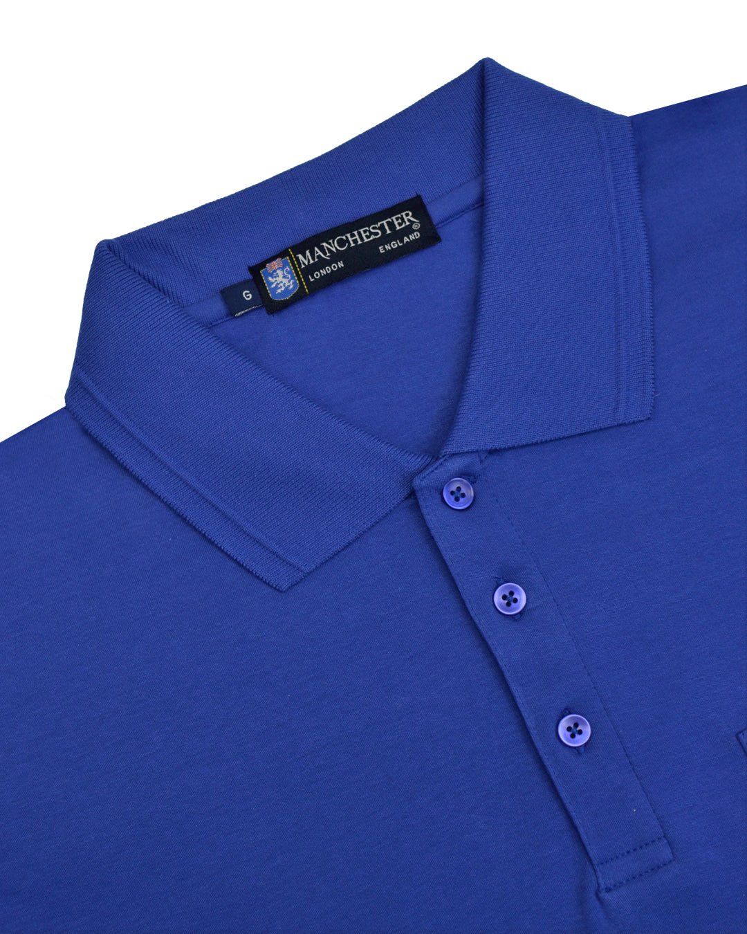 Manchester Polo Azul 100% Algodón Supima - Manchester