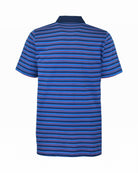 Manchester Polo - Algodón - Rayas Clásica - Manga corta color azul para hombre
