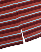 Manchester Polo - Algodón - Rayas Clásica - Manga corta color rojo para hombre
