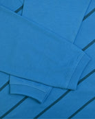 Manchester Polo - Algodón - Degradado Rayas - Manga Larga color azul para hombre