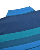 Manchester Polo - Algodón - Degradado Rayas - Manga Larga color azul para hombre