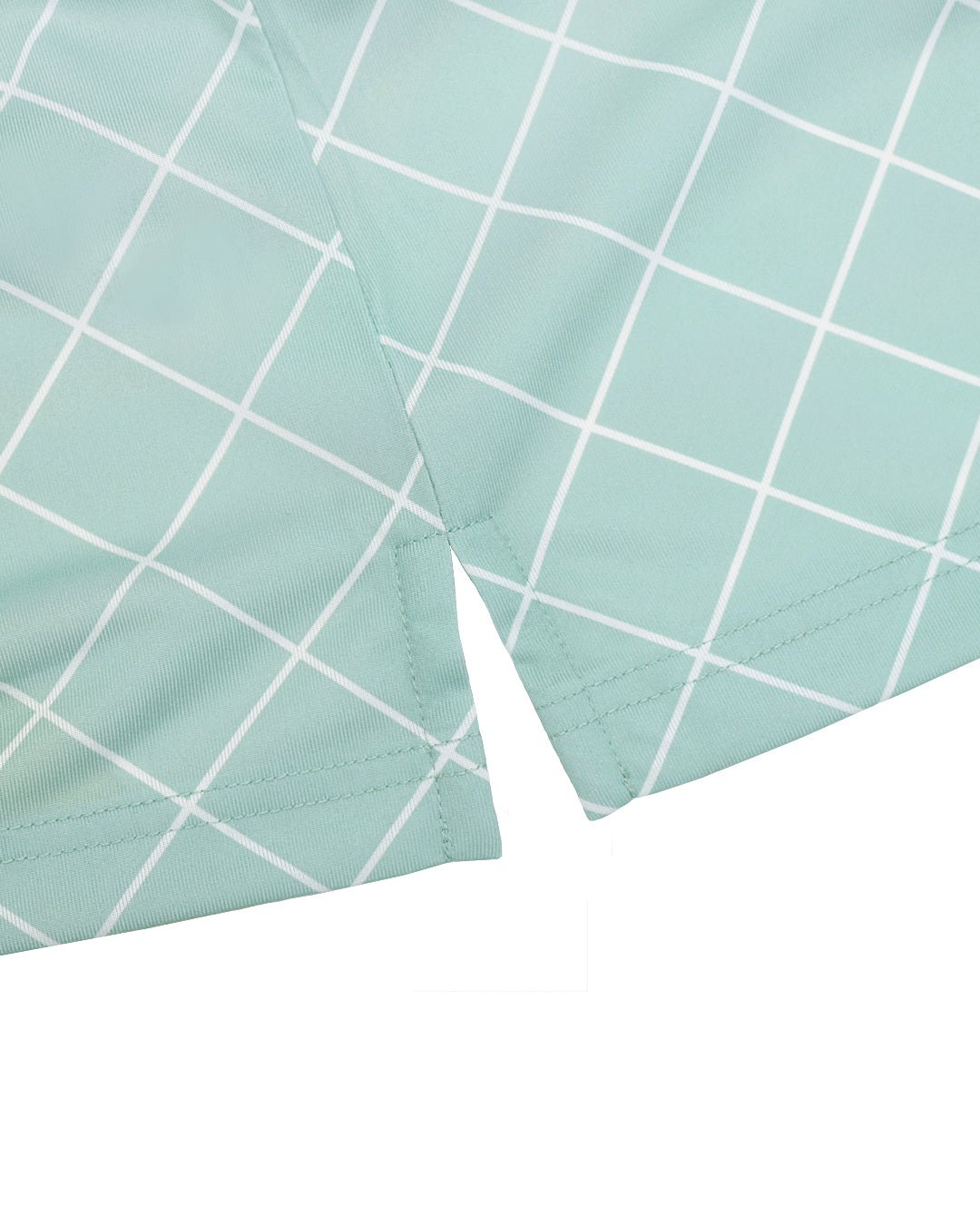 Manchester Polo Cool Free - Patrón de Rombos - Manga corta color aqua para hombre