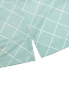 Manchester Polo Cool Free - Patrón de Rombos - Manga corta color aqua para hombre