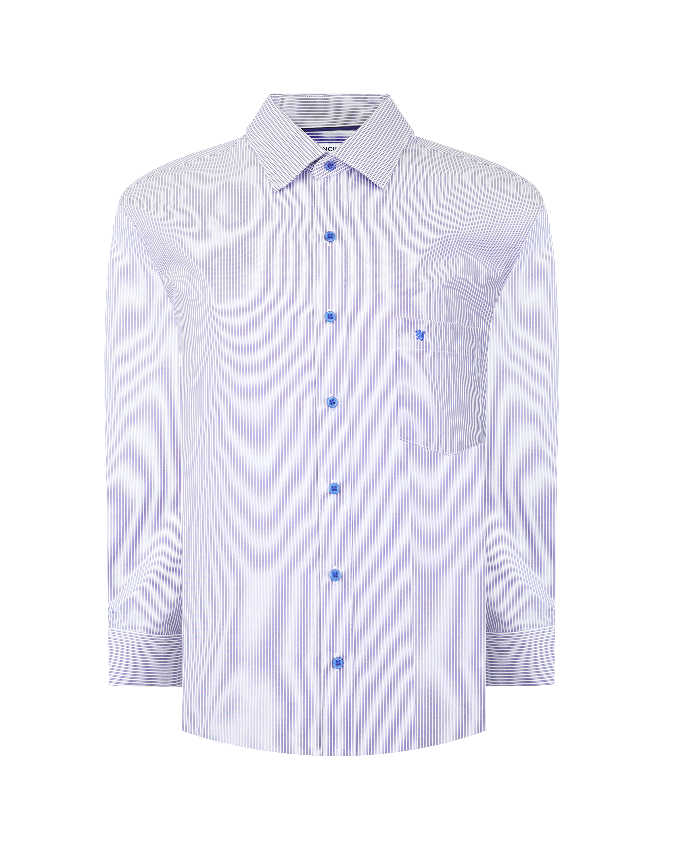 Manchester Camisa de Vestir de Rayas Finas Regular Fit