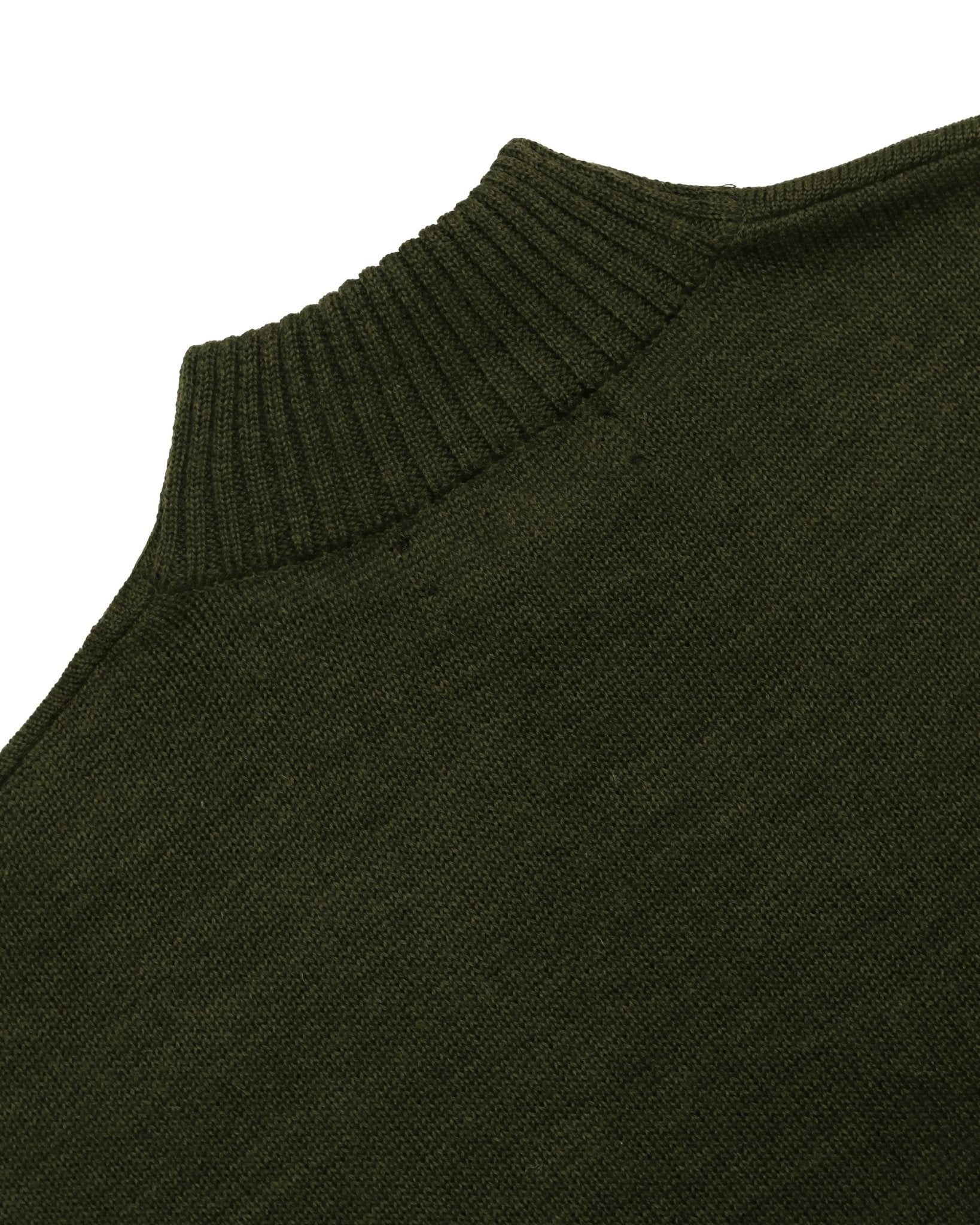 Manchester Suéter Cuello Mock Zipper Lana - Acrílico - Manchester