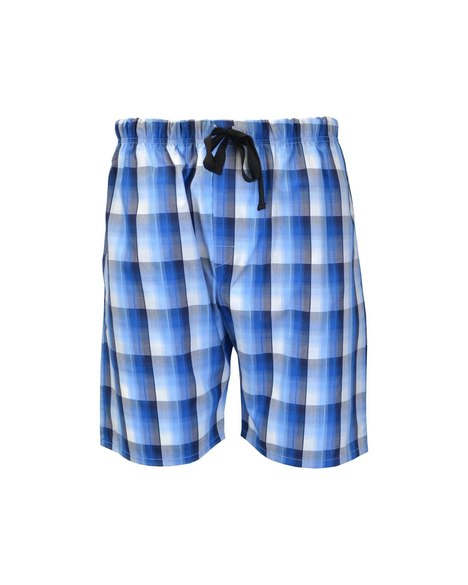 Manchester Short de Pijama Azul Algodón y Poliéster color azul para hombre
